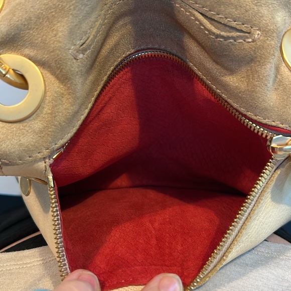 Hammitt VIP medium bag - Cream/Ombre Suede - Picture 8 of 12